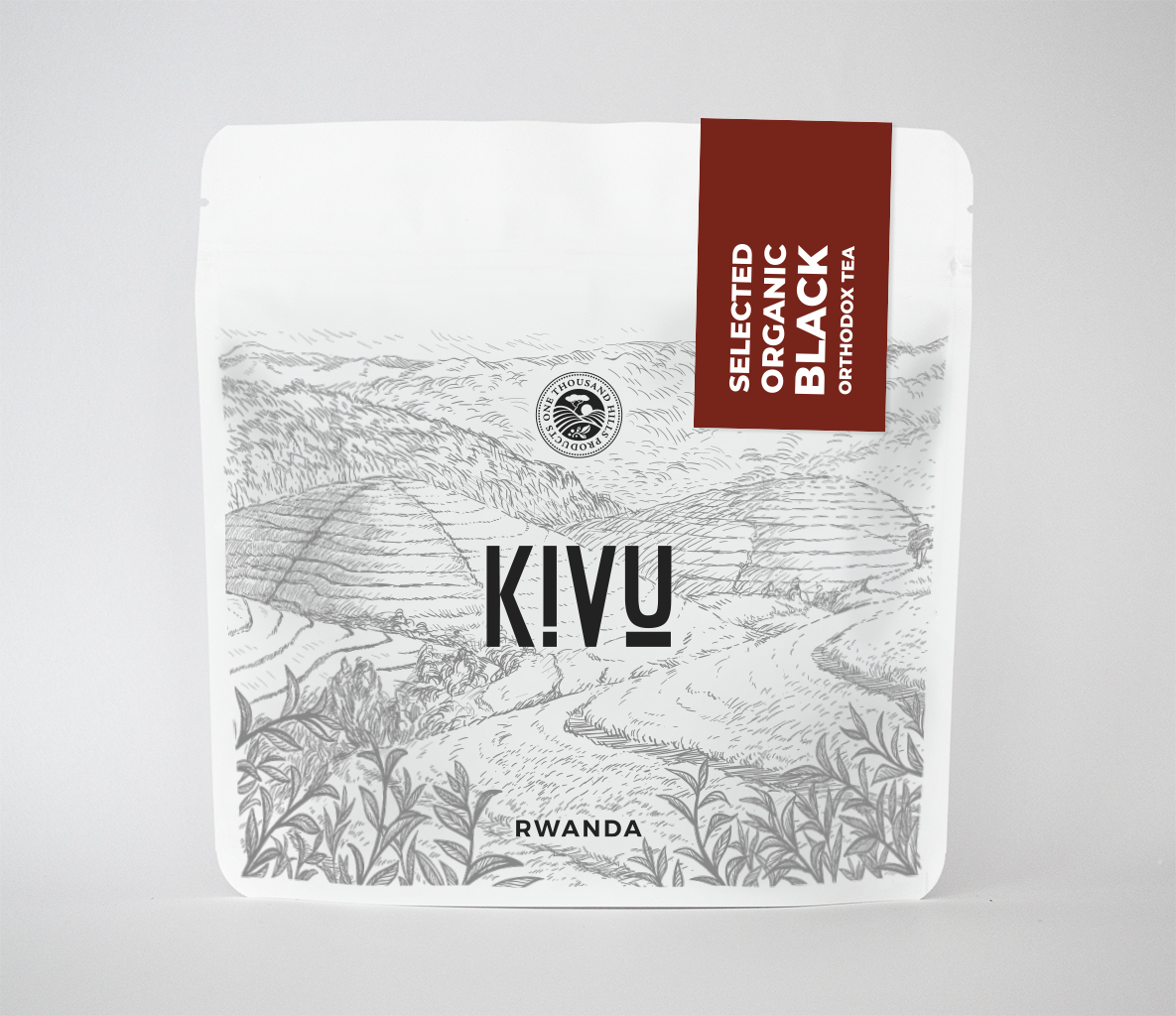 Levně Čaj Černý Kivu Select Organic Rwanda 500 g