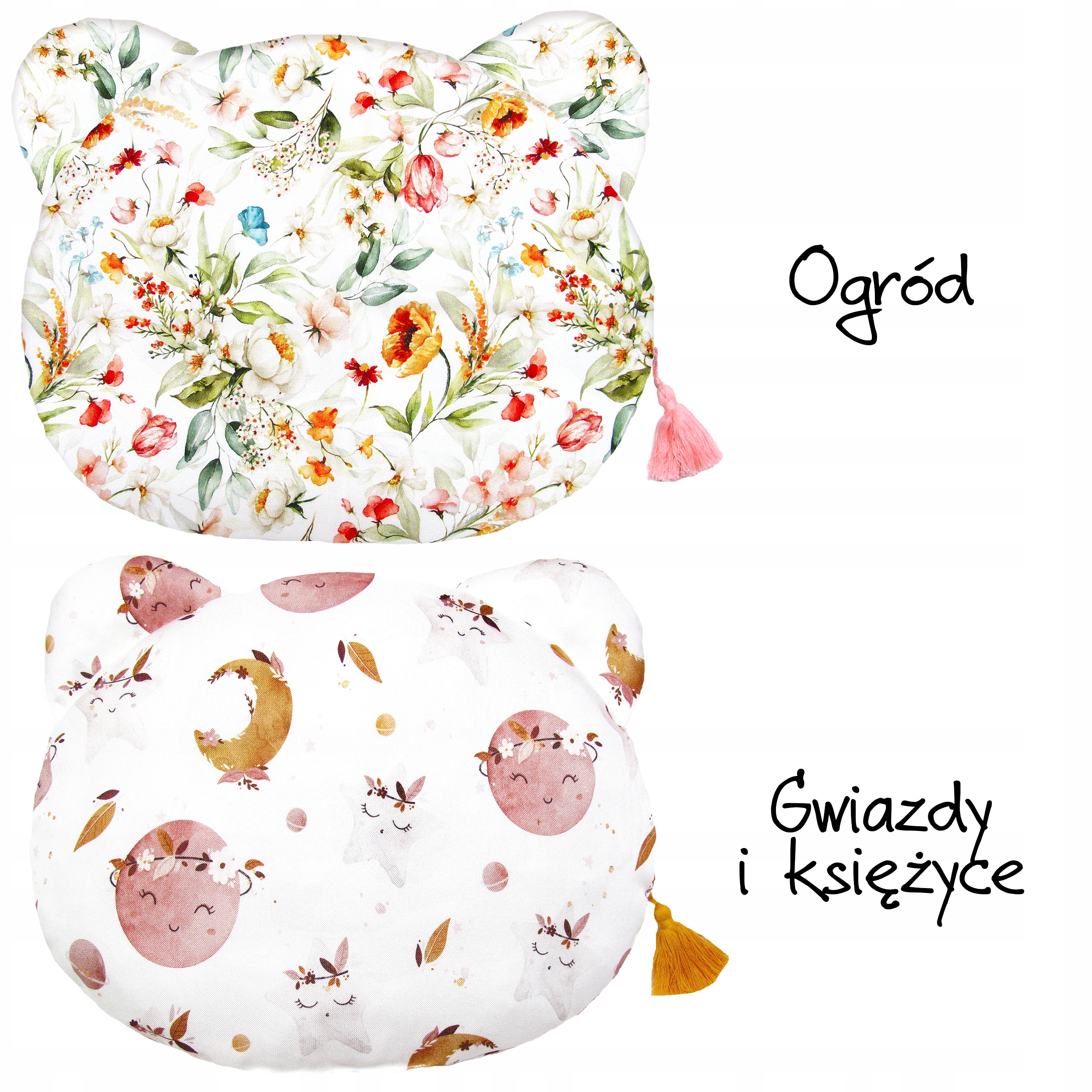 Misio-podusia BAMBUS __ Frędzelki __ 40x32 PREMIUM Marka Dot-and-panda