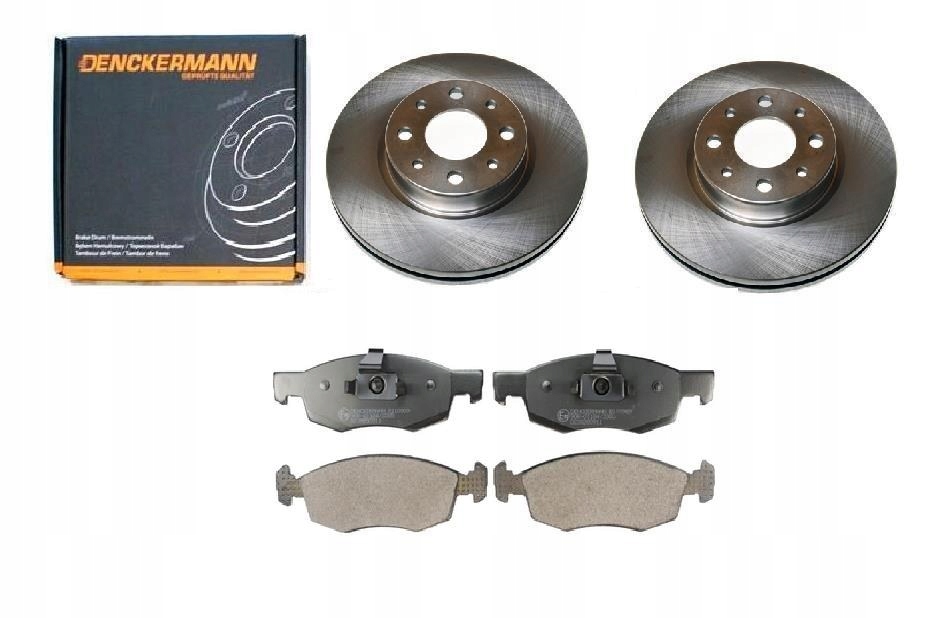 Kotouče Fiat Doblo -05 Přední 257MM Sada