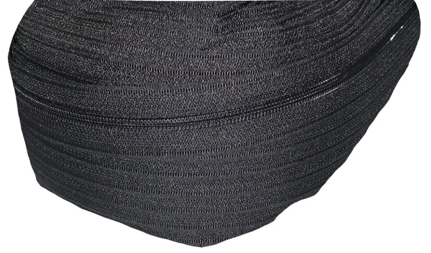 Zámek z metra 5 mm 100 mb Černý