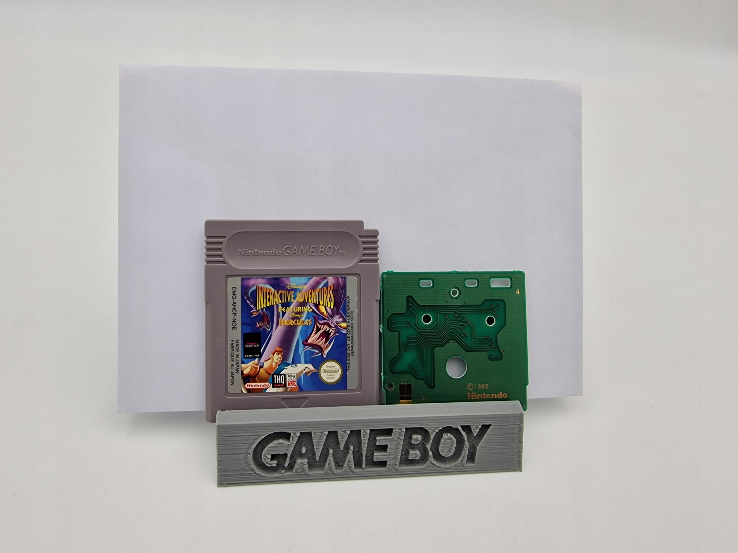 GAME BOY HERCULES ORYGINAŁ Tytuł Interactive Adventures featuring Hercules