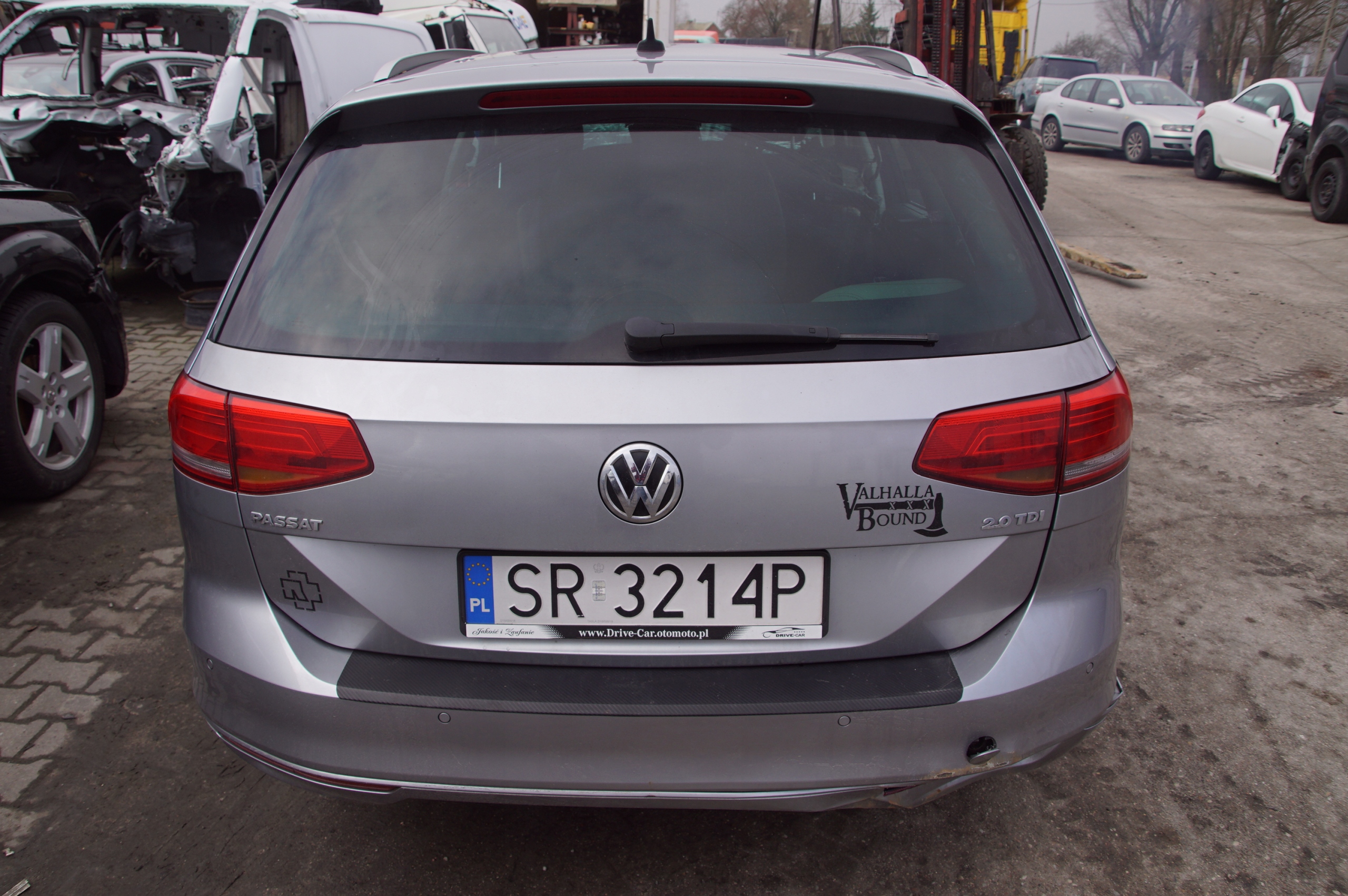 trunk door LQFZ KOMBI VOLKSWAGEN PASSAT B8