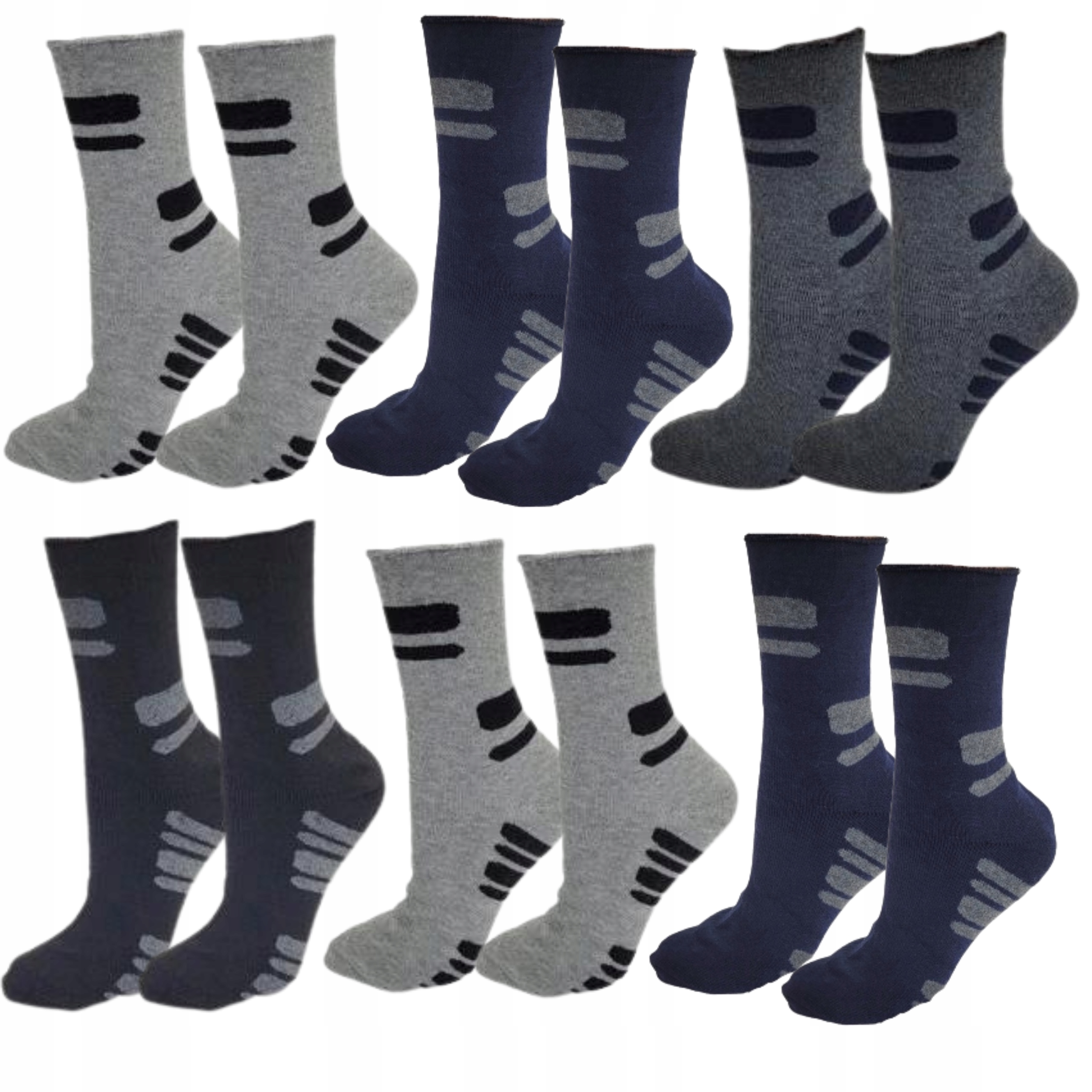 

6x Skarpety Frota Grube Termo Robocze Mocne 43-46