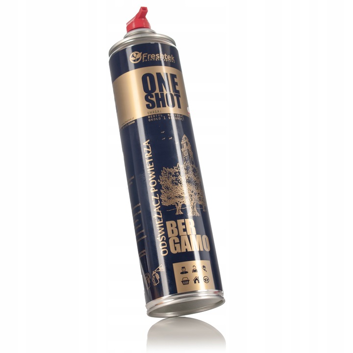 Freshtek One Shot BERGAMO 600ml Odświeżacz Neutralizator