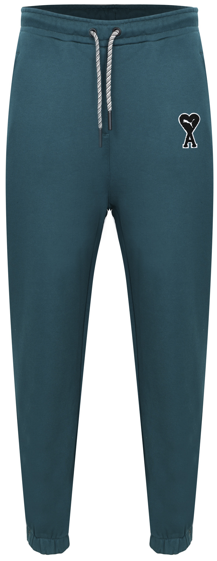Puma Teplákové Kalhoty Ami Sweatpants 535996-24 zelené bavlna