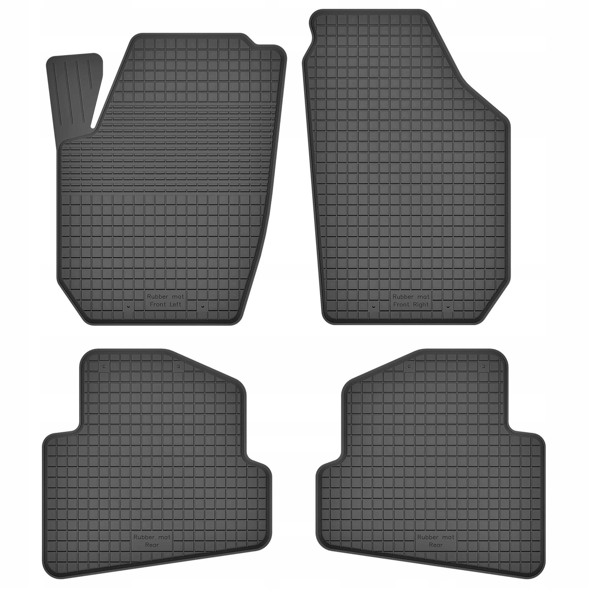 

Skoda Fabia 2 II (07-14) dywaniki gumowe korytkowe