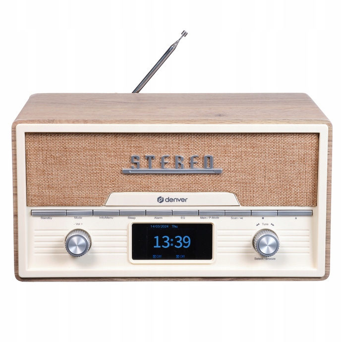 Mikrověž s CD přehrávačem, Bluetooth, rádiem FM/DAB+Denver MDA-525