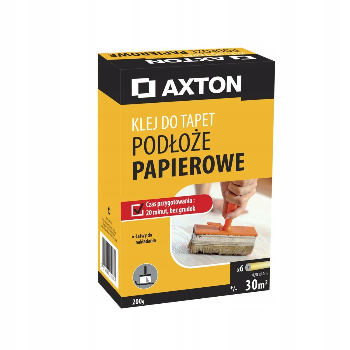 Klej do tapet papierowych 200 g Axton