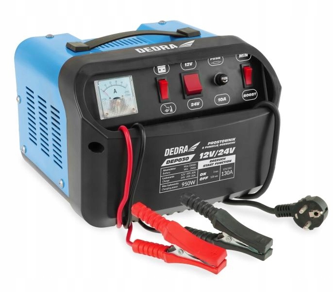 

Prostownik Z Rozruchem 12/24V 20-350Ah Dedra