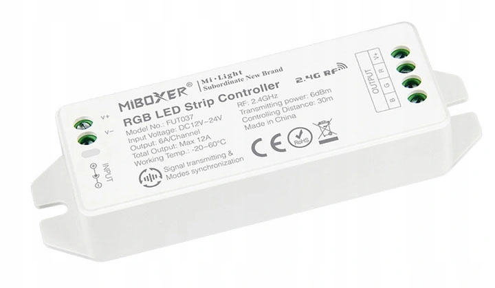Sterownik Wi-Fi Milight FUT037m do Taśm LED RGB