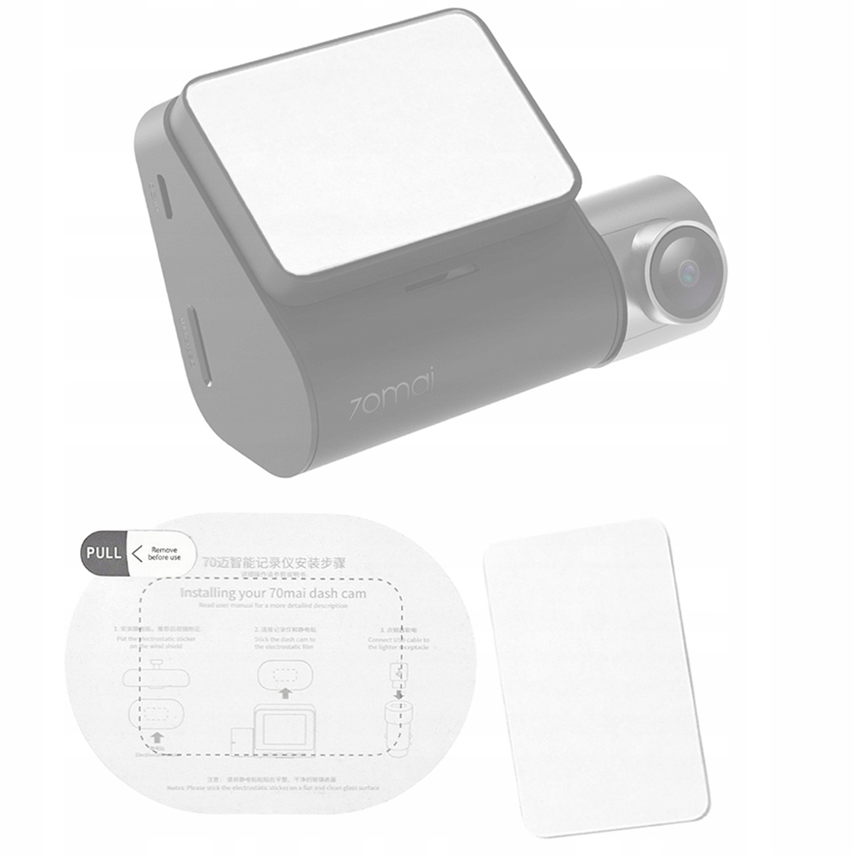 70mai Oryginalne Akcesoria do a500s taśma naklejka