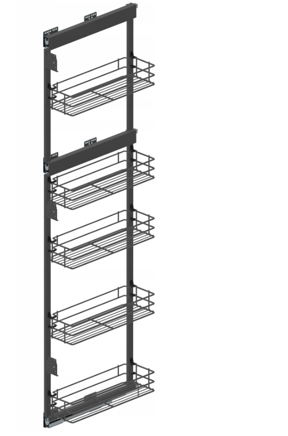KOSZ CARGO 20 MAXI BOCZNE MAXIMA 15 grafit REJS LEWA strona