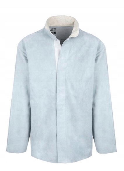 Kurtka Spawalnicza Na Rzep Skóra Jakość Komfort Rozmiar Uniwersalny Ksb Js