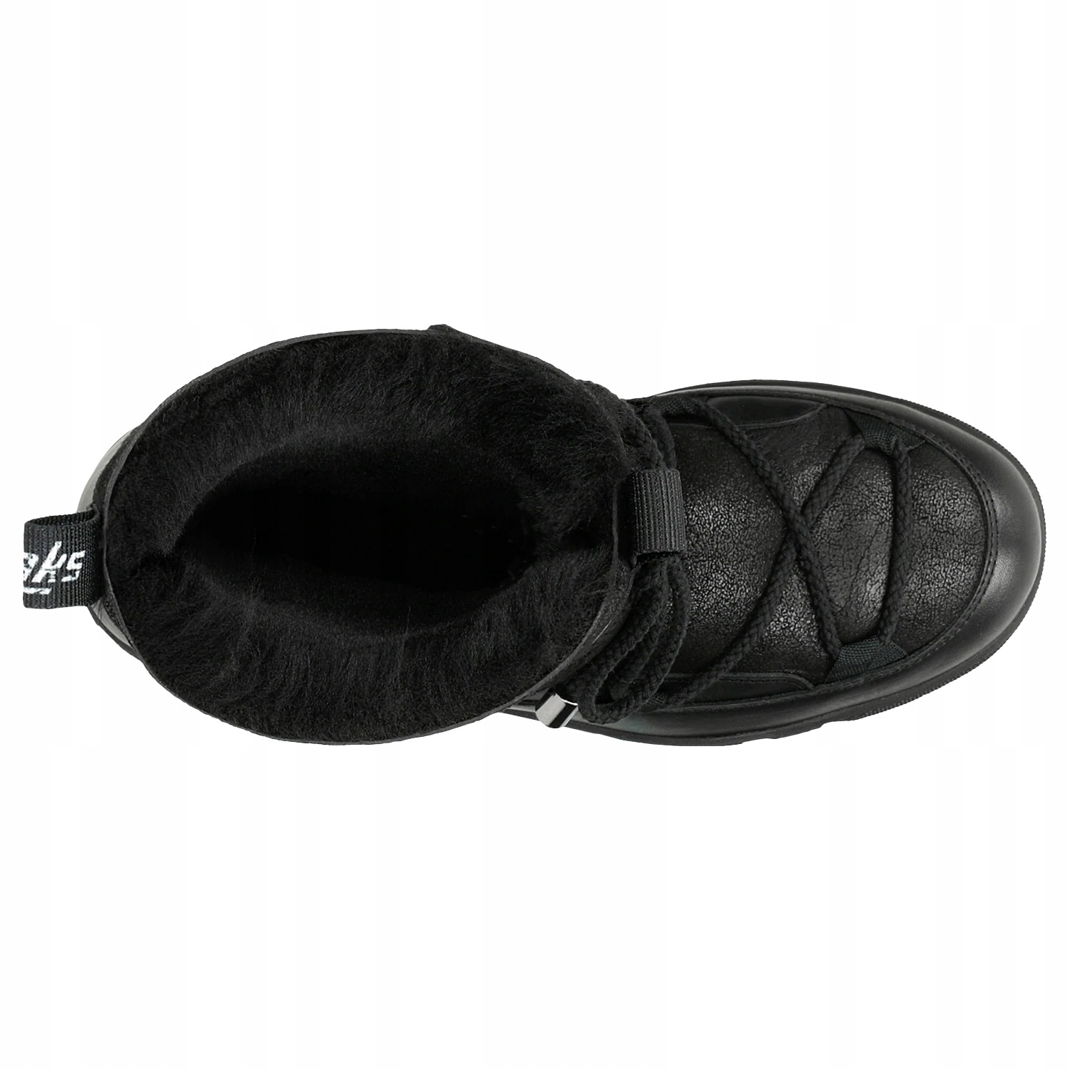 BUTY DAMSKIE zimowe skóra owcza ŚNIEGOWCE kożuszek Relaks czarne WOJAS r.41 Kolekcja śniegowce