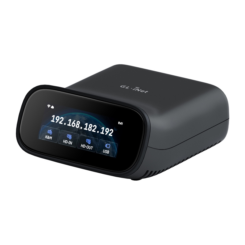 Kvm přepínač GL.iNet Comet Pro GL-RM10 Vzdálený přístup Wi-Fi 6 Hdmi 4K