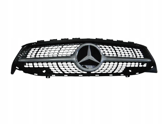 MERCEDES CLA 118 GRILL ATRAPA CZARNY DIAMENT ORYG
