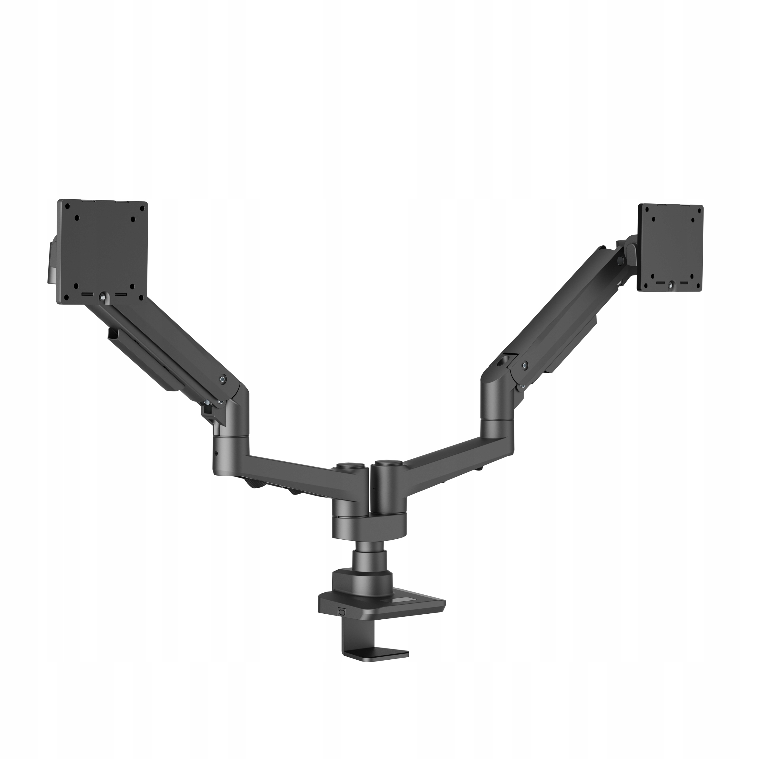 Edbak Desk Mount DMV02 Dual Swing Arm Height adjustment, Tilt 19-35"