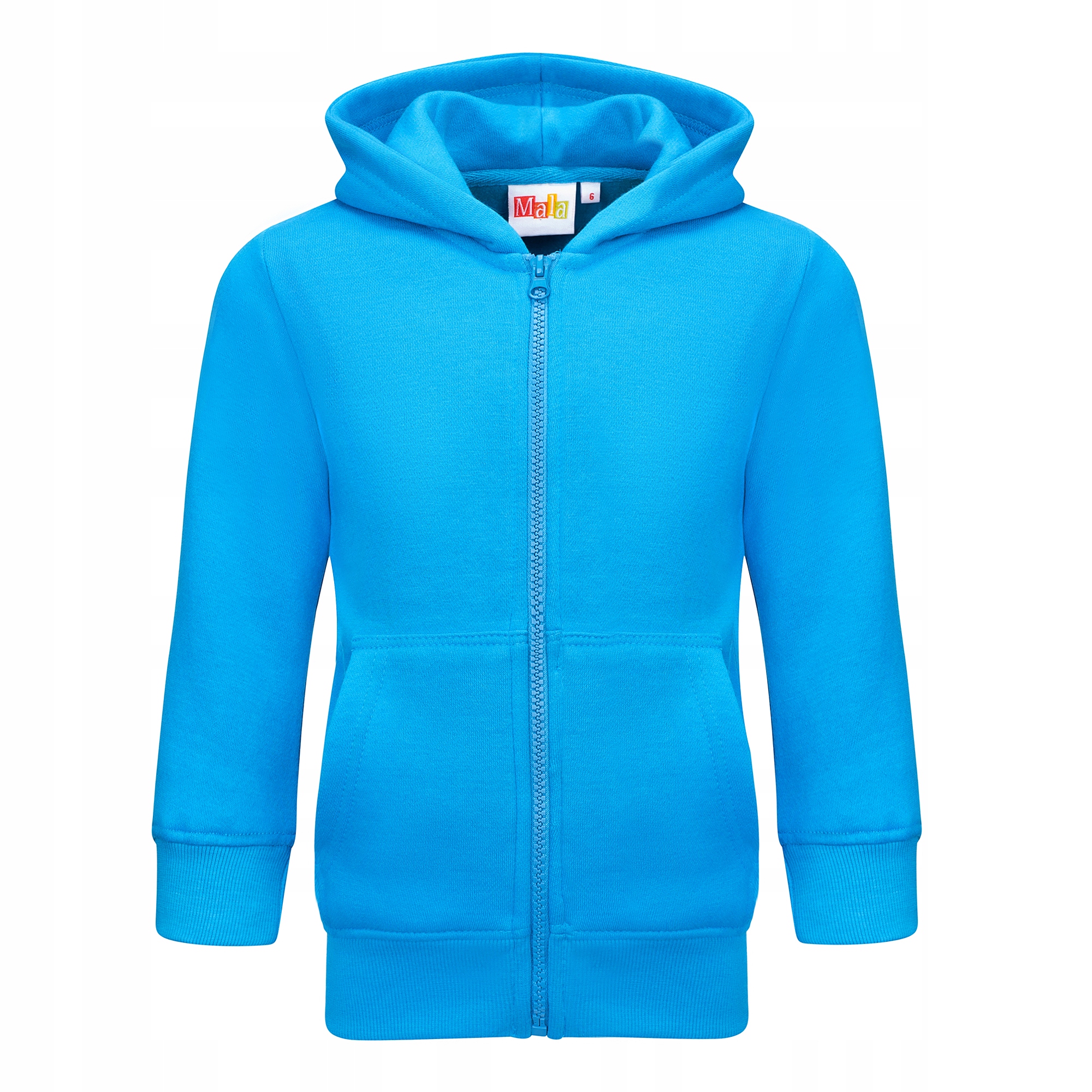 FBK04 r. 98/104 MODNA DZIECIĘCA BLUZA DRESOWA Z KAPTUREM ROZPINANA