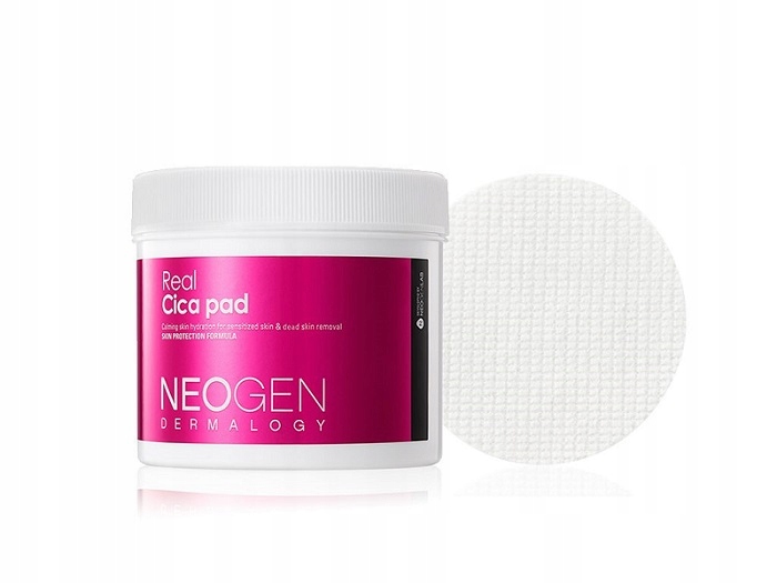 Neogen Real Cica pad 150ml oczyszczająco odmładzające krążki złuszczające