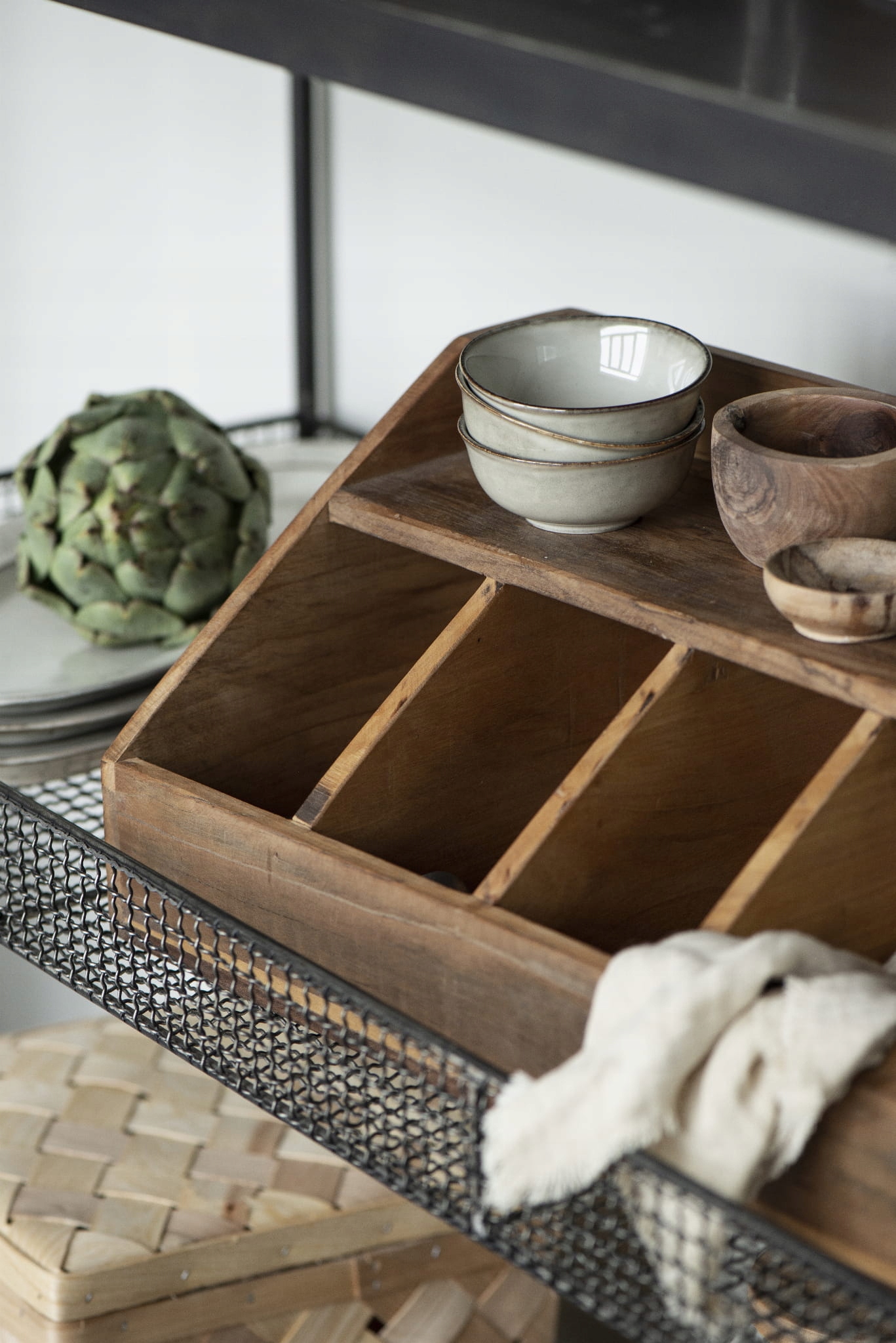 Miseczka ceramiczna Sand Dunes IB LAURSEN beżowa Pojemność 10 l