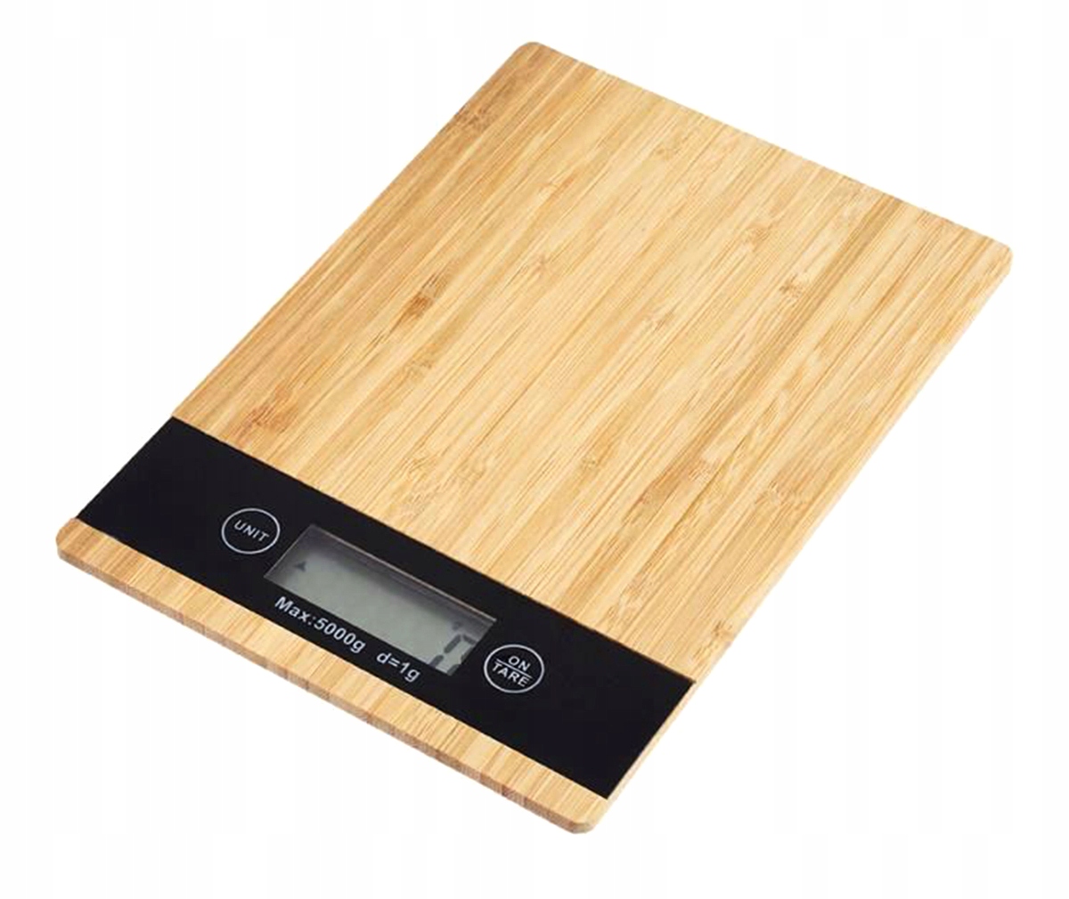 

Drewniana Waga Kuchenna Bambusowa Bambus 5kg