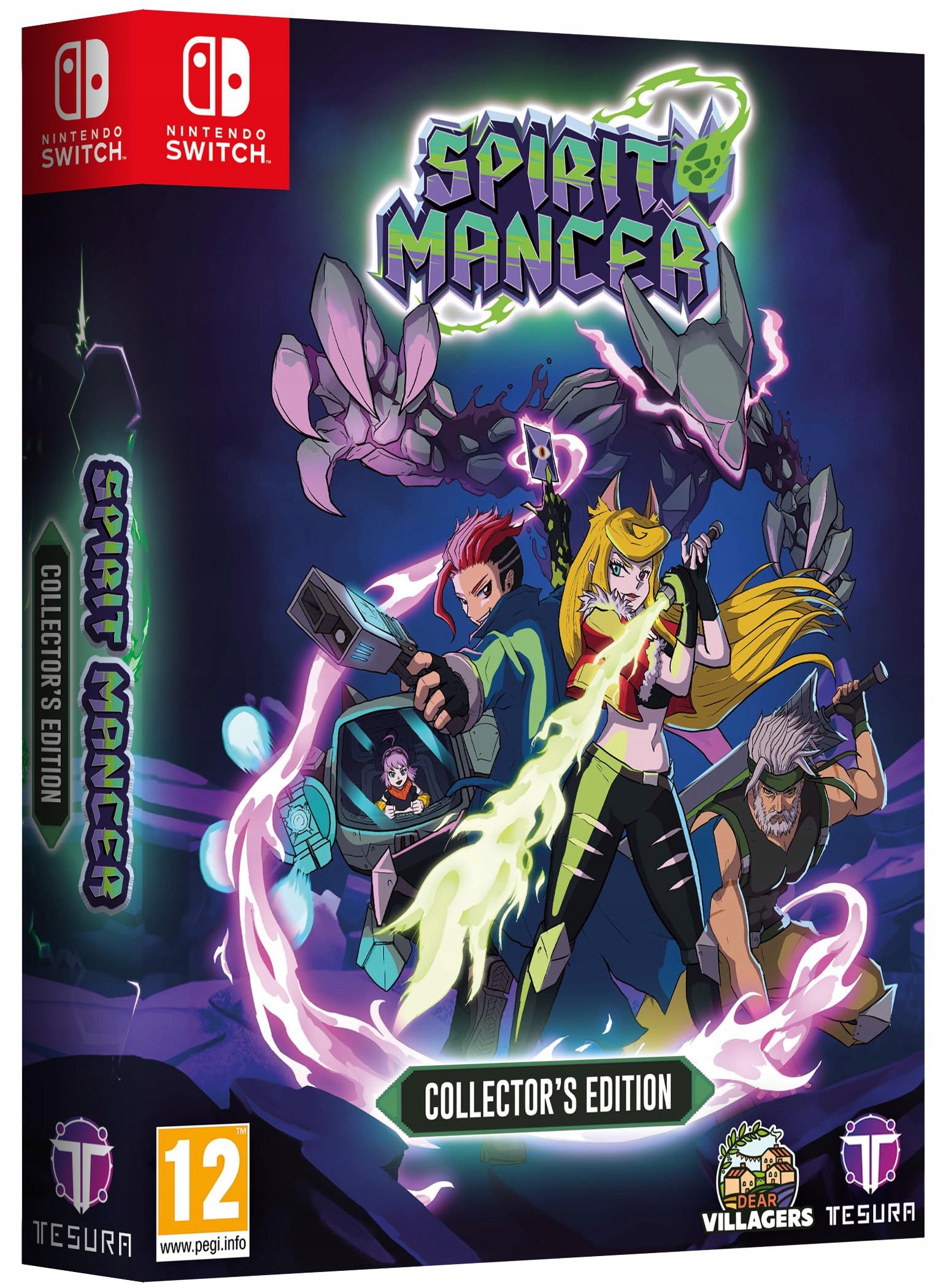 【新品】Spirit Mancer Collector's Edition Spirit Mancer Collector's Edition Nintendo Switch pudełkowa - Stan