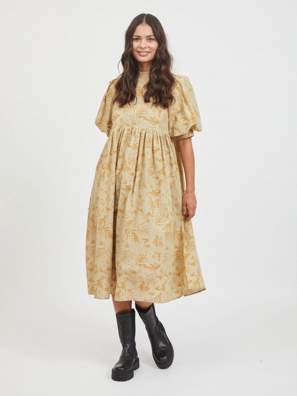 Šaty s rostlinnými vzory Vila 36