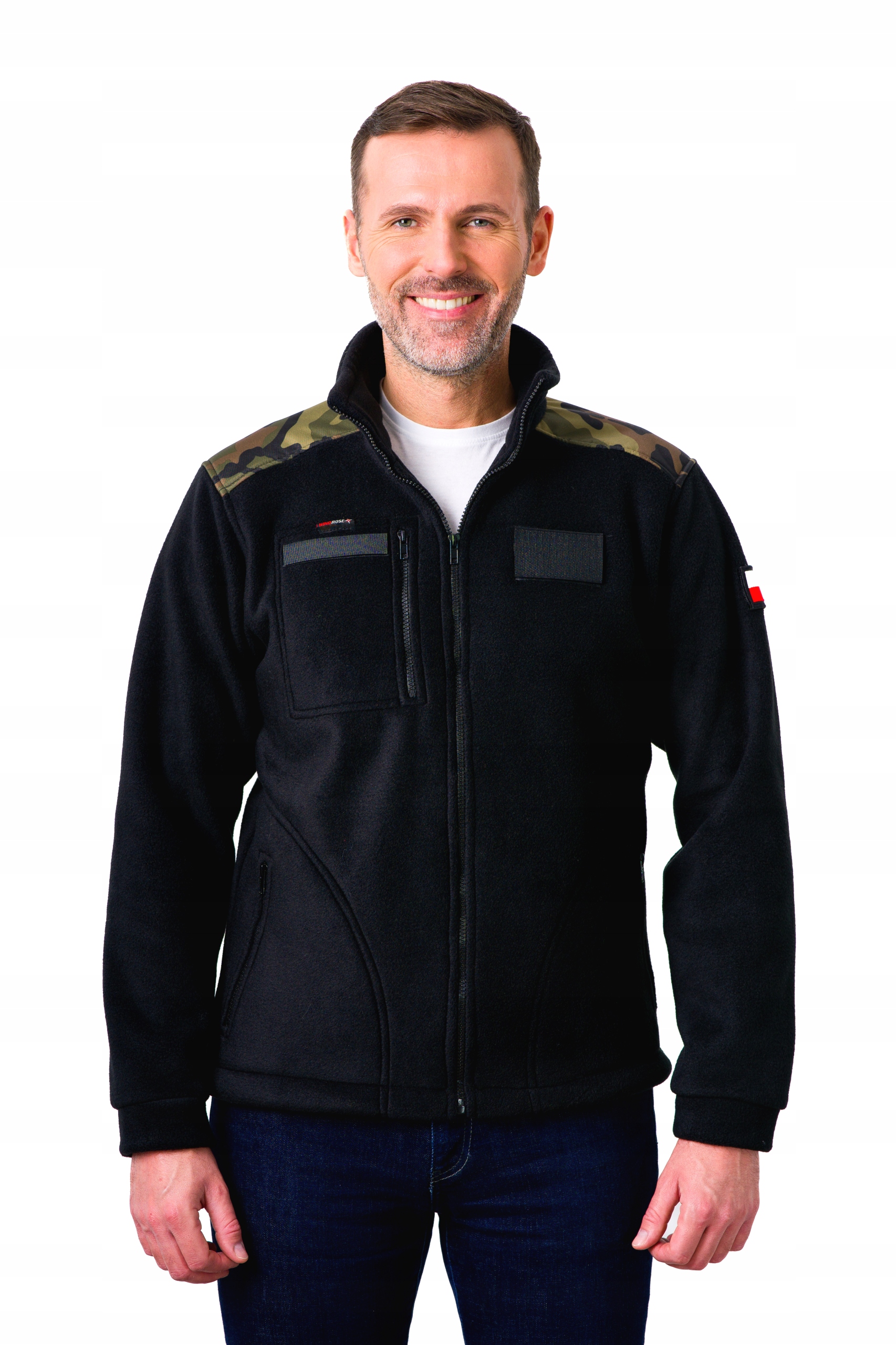 Vojenský Fleece, Vysoká Kvalita! 400 g/m2- L