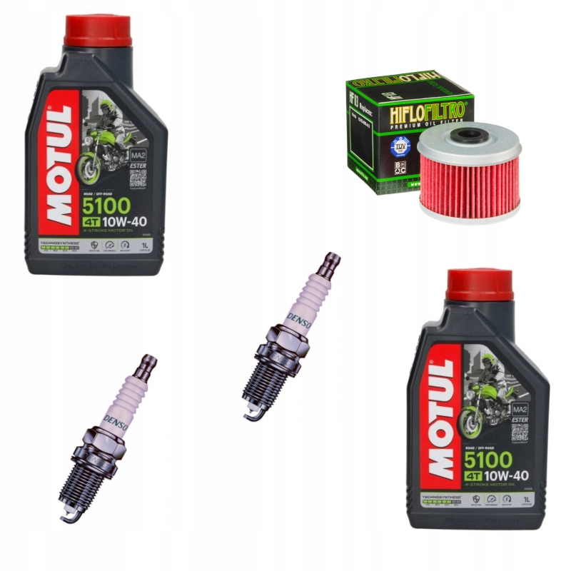 

Zestaw serwisowy olej filtr świece Honda XL 125 Vt