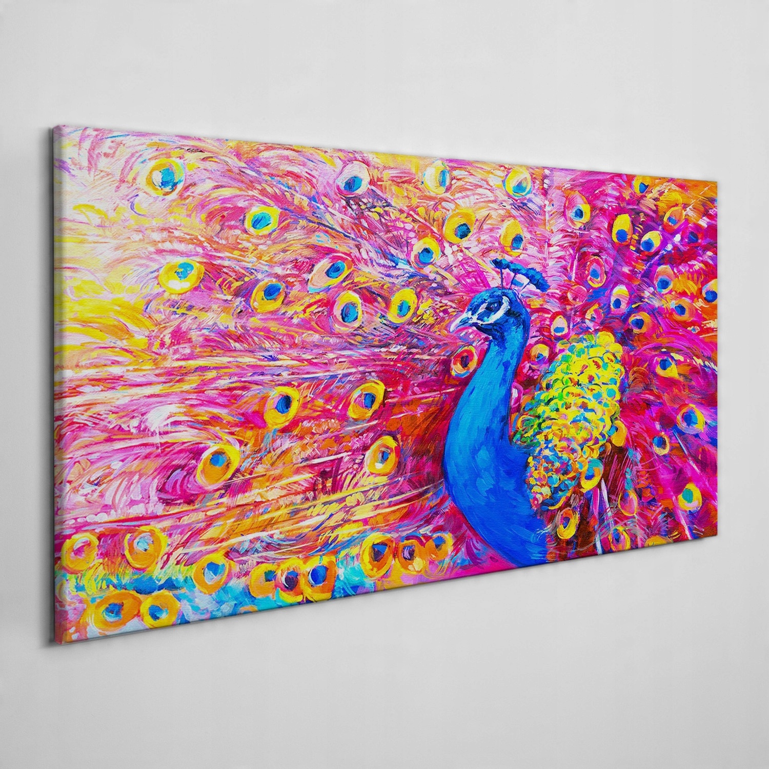 

Obraz na płótnie Zwierzę ptak paw pióra 140x70 cm