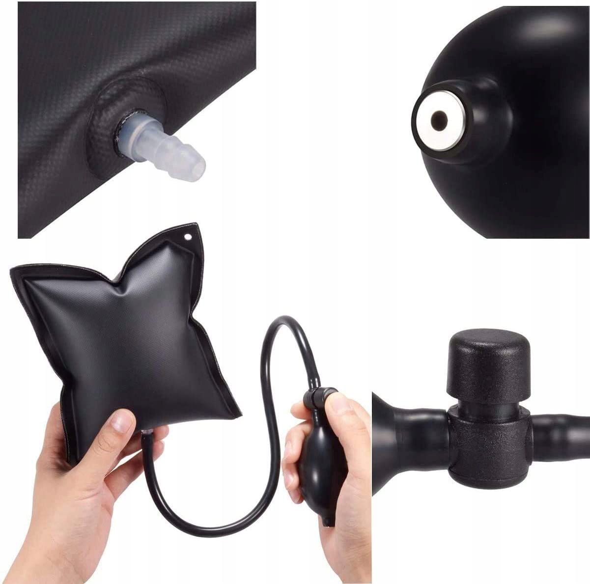 Poduszka montaowa, 2 sztuki, kwadratowy napinacz Waga produktu z opakowaniem jednostkowym 0.35 kg