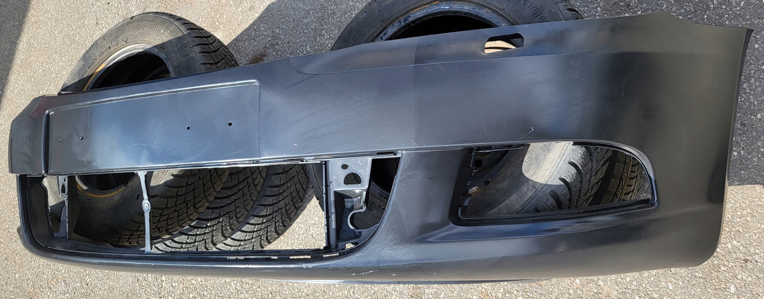bumper front front SKODA OCTAVIA II 2 new ISAM