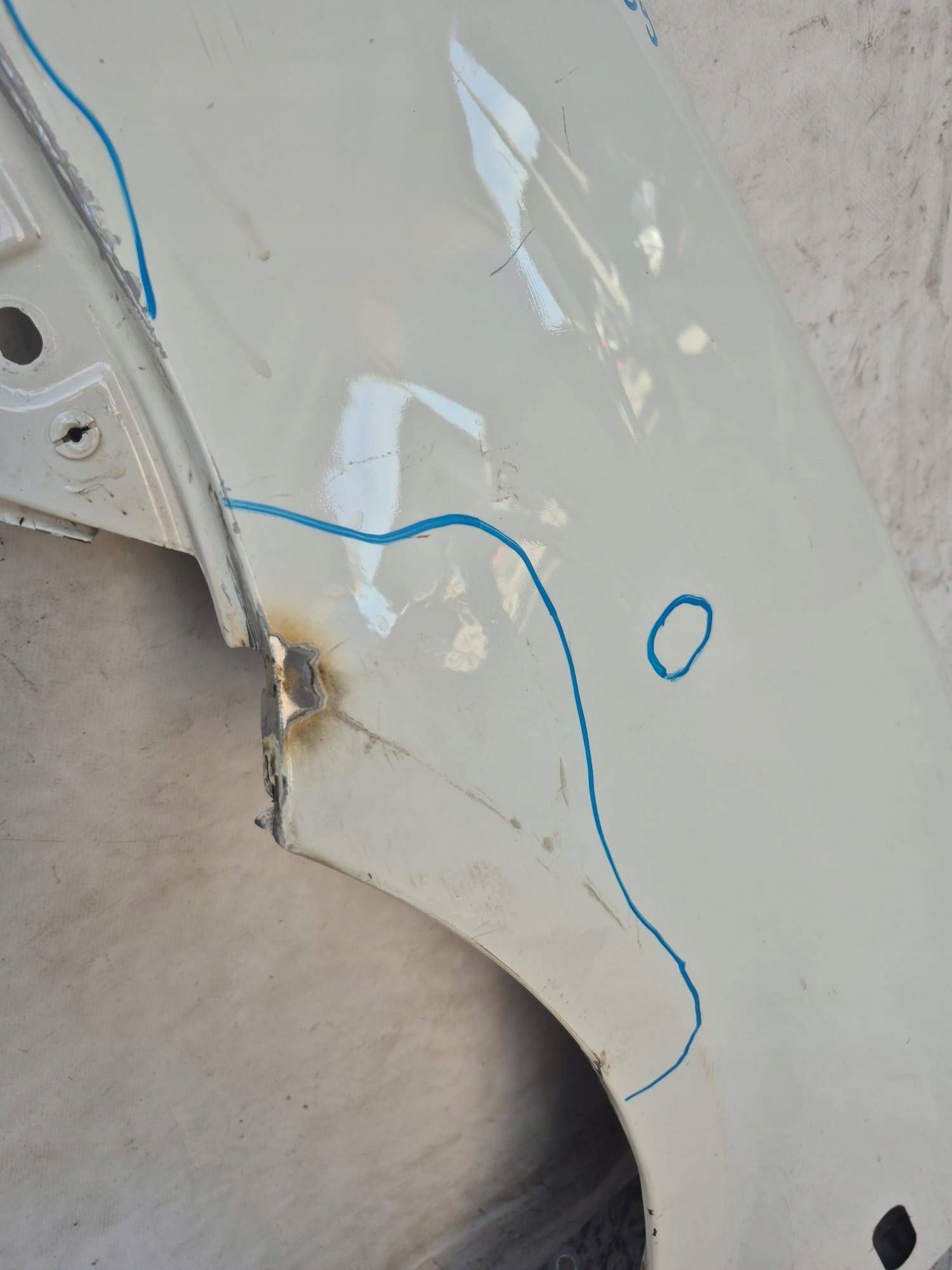 VW CADDY 2K 10-15 fender left front front