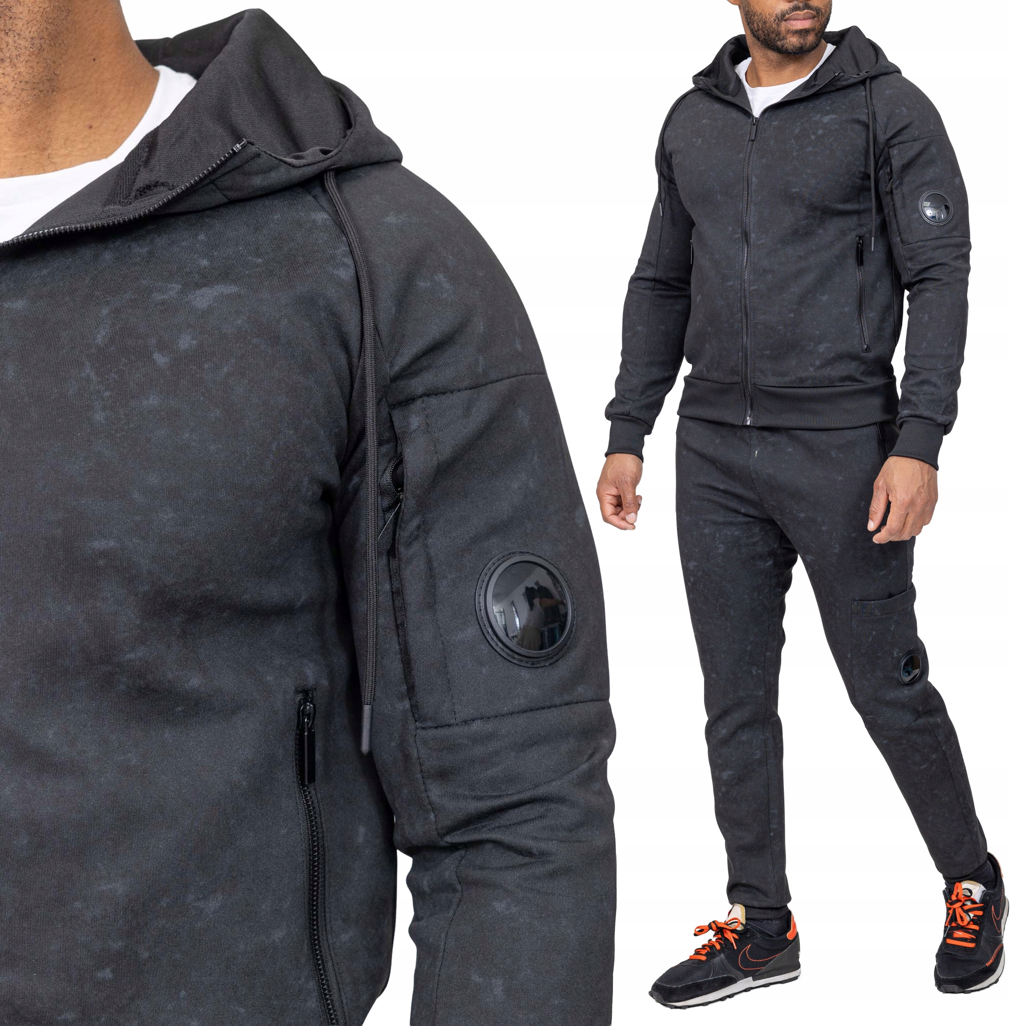 Teplákovka Komplet Mazany mikina s kapucí Dresové kalhoty Zayne Paris