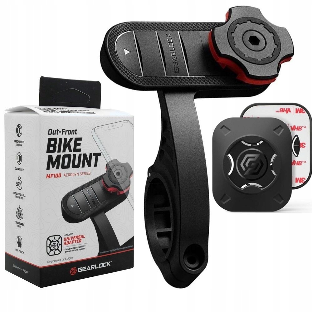 Uchwyt Rowerowy Spigen Gearlock Out Front Mount - Jakość i Bezpieczeństwo