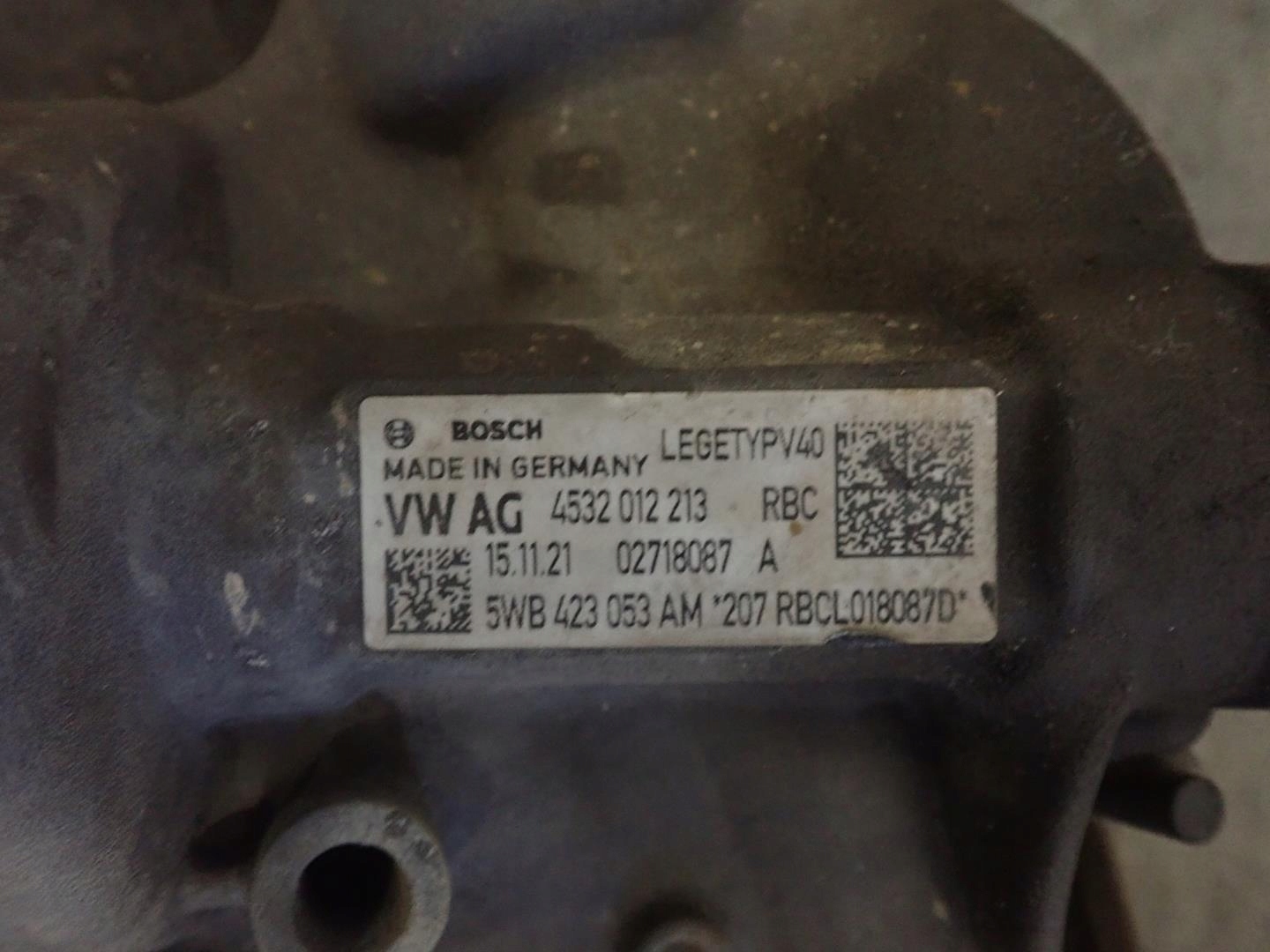 servo control AUDI A3 GOLF VIII OCTAVIA IV 5WB423053AM