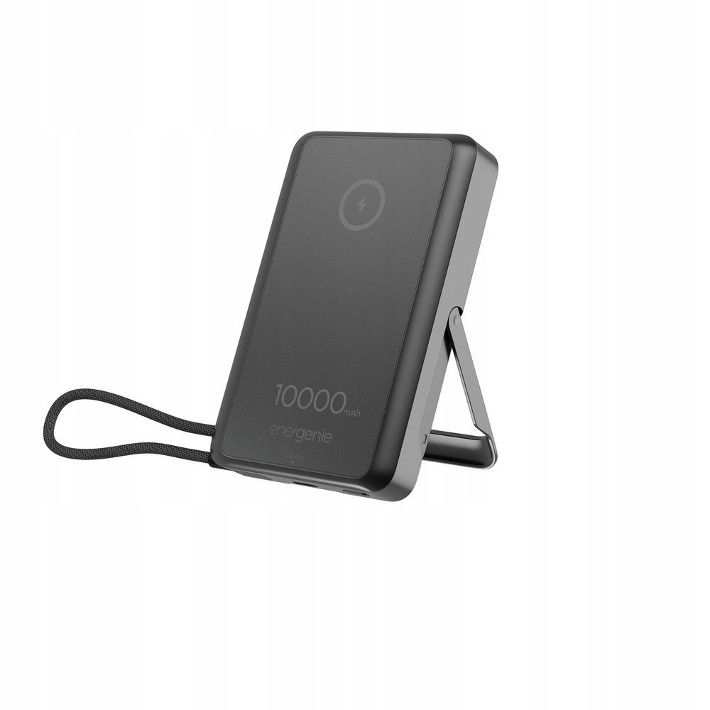 Gembird Bezprzewodowy Powerbank Magnetyczny 15 W Ze Zintegrowaną Podstawką