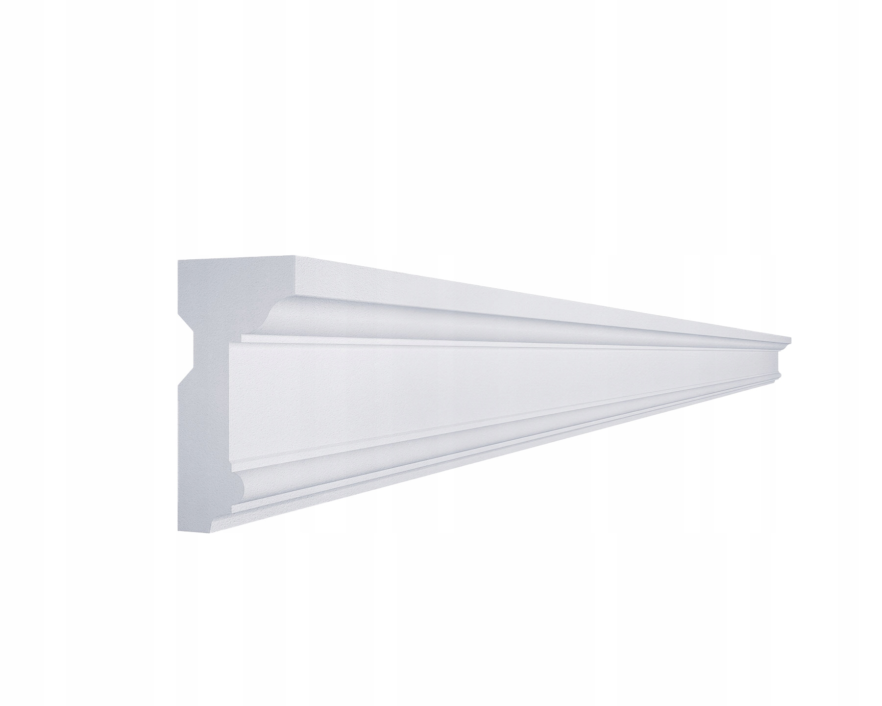 Gzyms sufitowy, maskownica karnisza, osłona szyny sufitowej, dekor, 8 cm Kod producenta DK 04 - 80x40