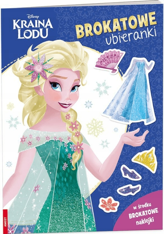 

Brokatowe ubieranki Kraina Lodu