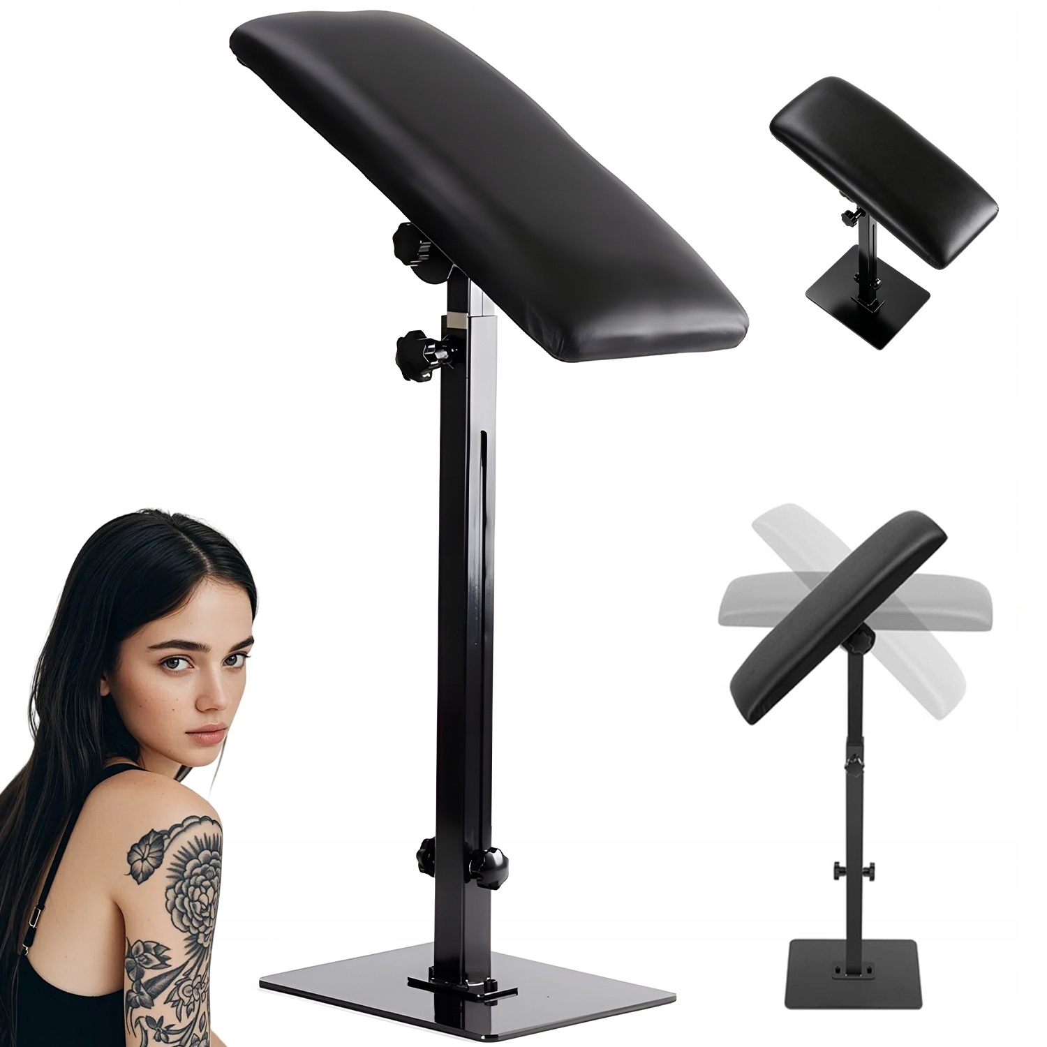 Loketní Opěrka S Stativem Na Tetování, Body Art A Manikúru Arm Rest Podpěra