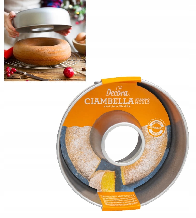 

Forma do pieczenia Pączka Babki Savarin Decora 28c