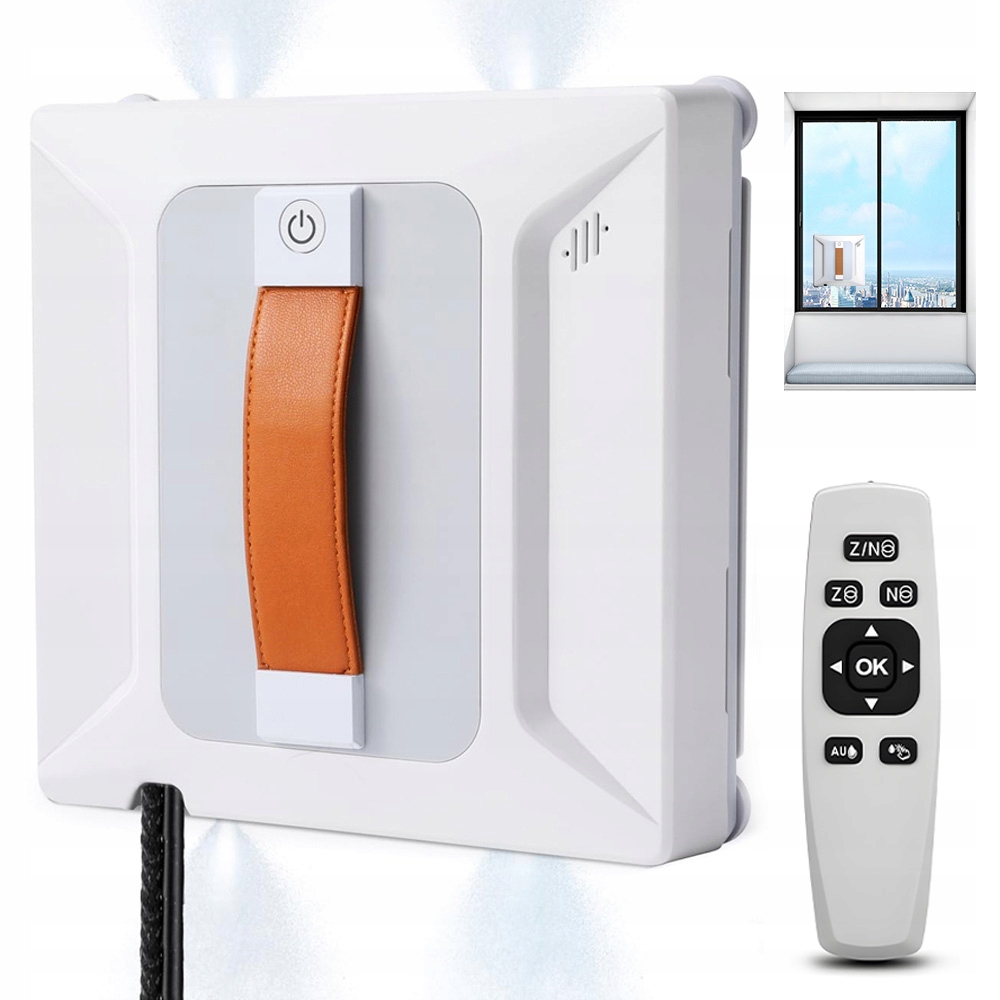 Robotický Čistič Oken Na Mytí Skel Elektrický 100 ML 3 Režimy 6000PA 72W