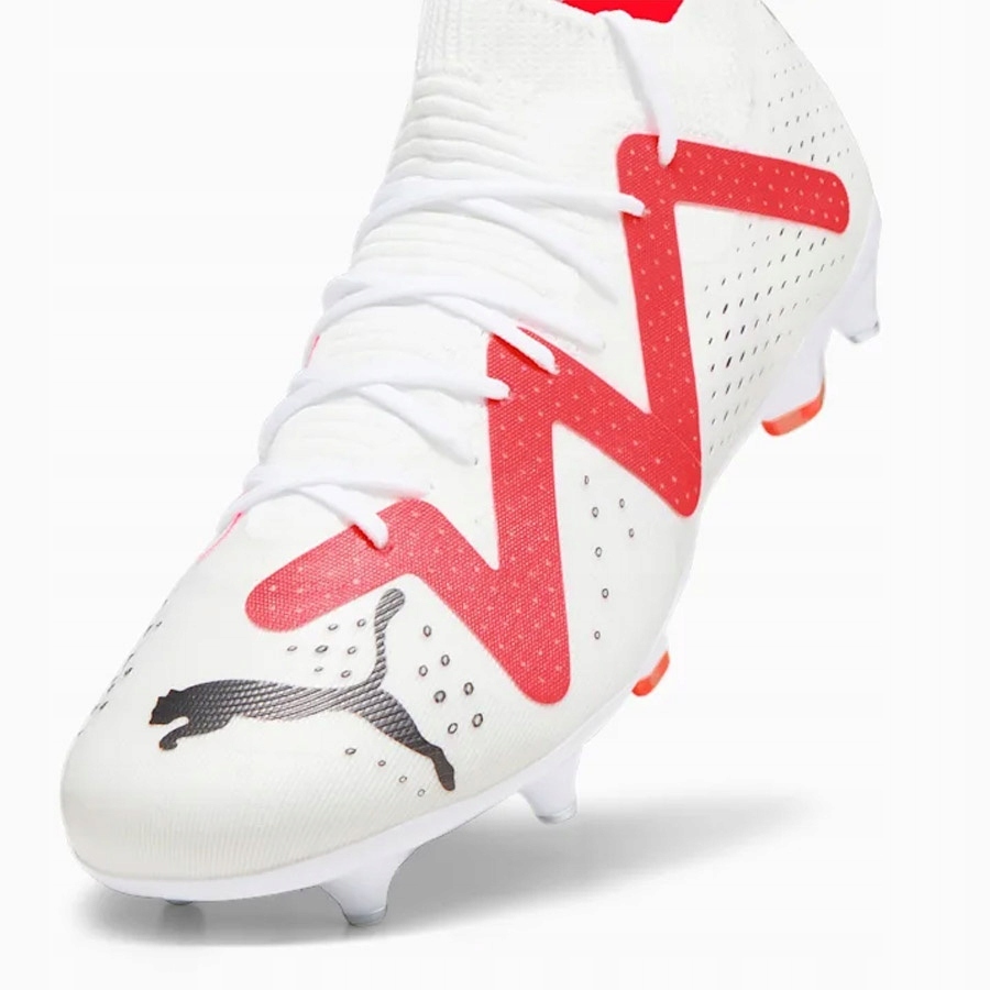 PUMA KORKI MĘSKIE BIAŁO RÓŻOWE Z LOGO 44,5 1ŻCA Marka Puma