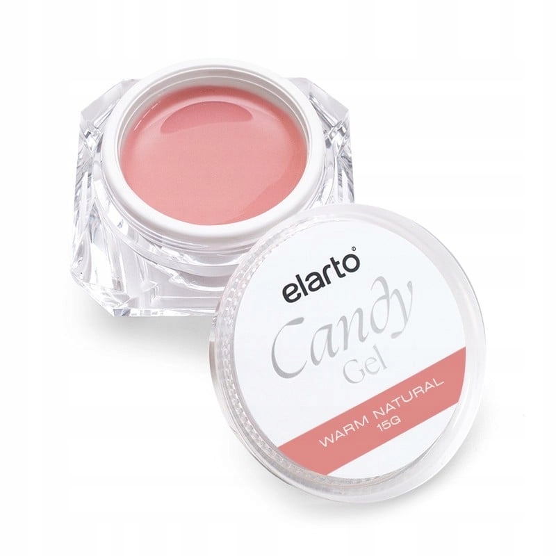 Elarto Candy Stavební gel teplý přírodní 15g