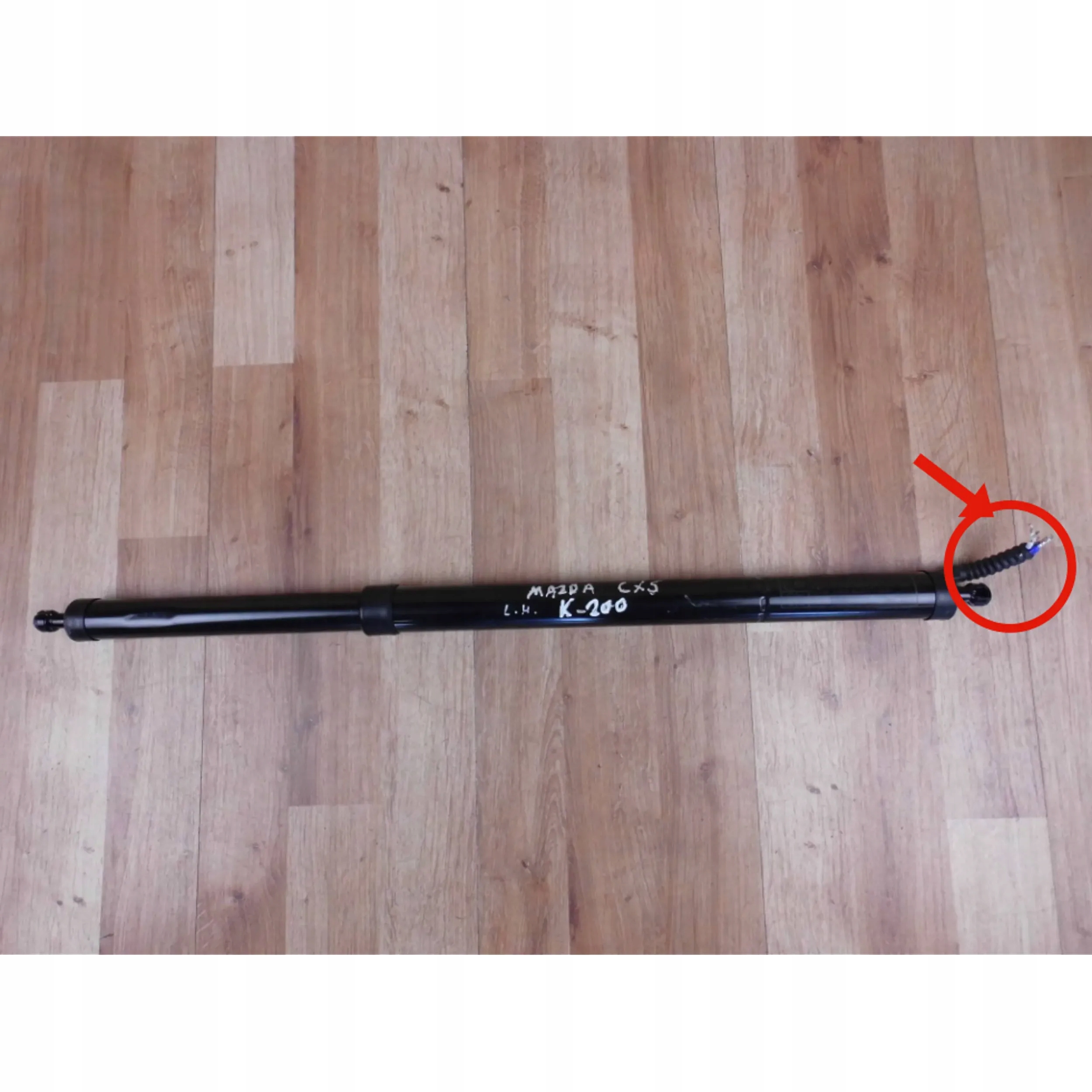 Mazda CX5 II KF 2018+ damper electrical telescope bonnet rear part left