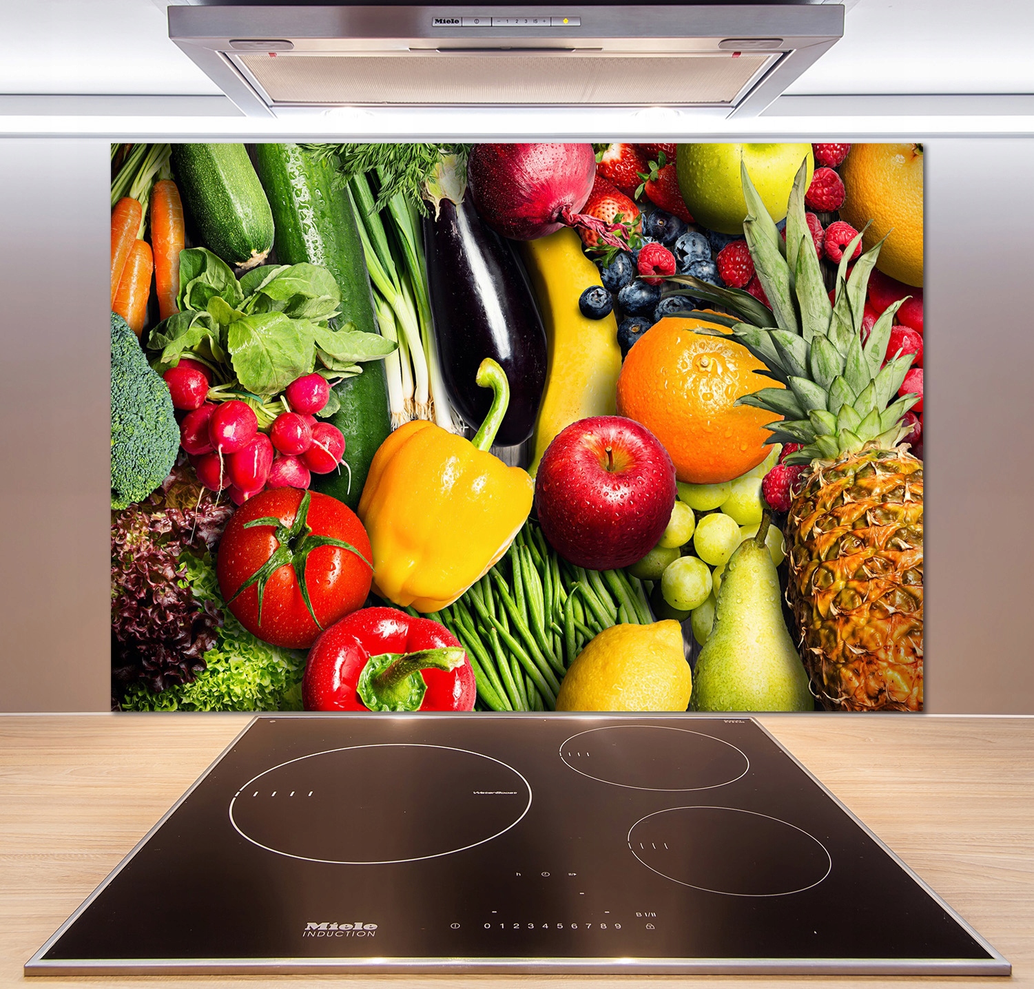 

Panel do kuchni Warzywa i owoce 100x70 cm + Klej