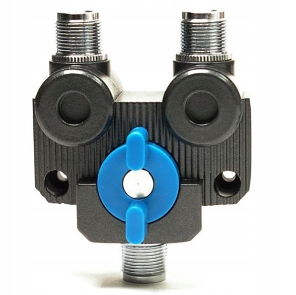 Przełącznik antenowy 2-pozycyjny Avair AV-SW2M (0-1GHz) gniazda Pl M