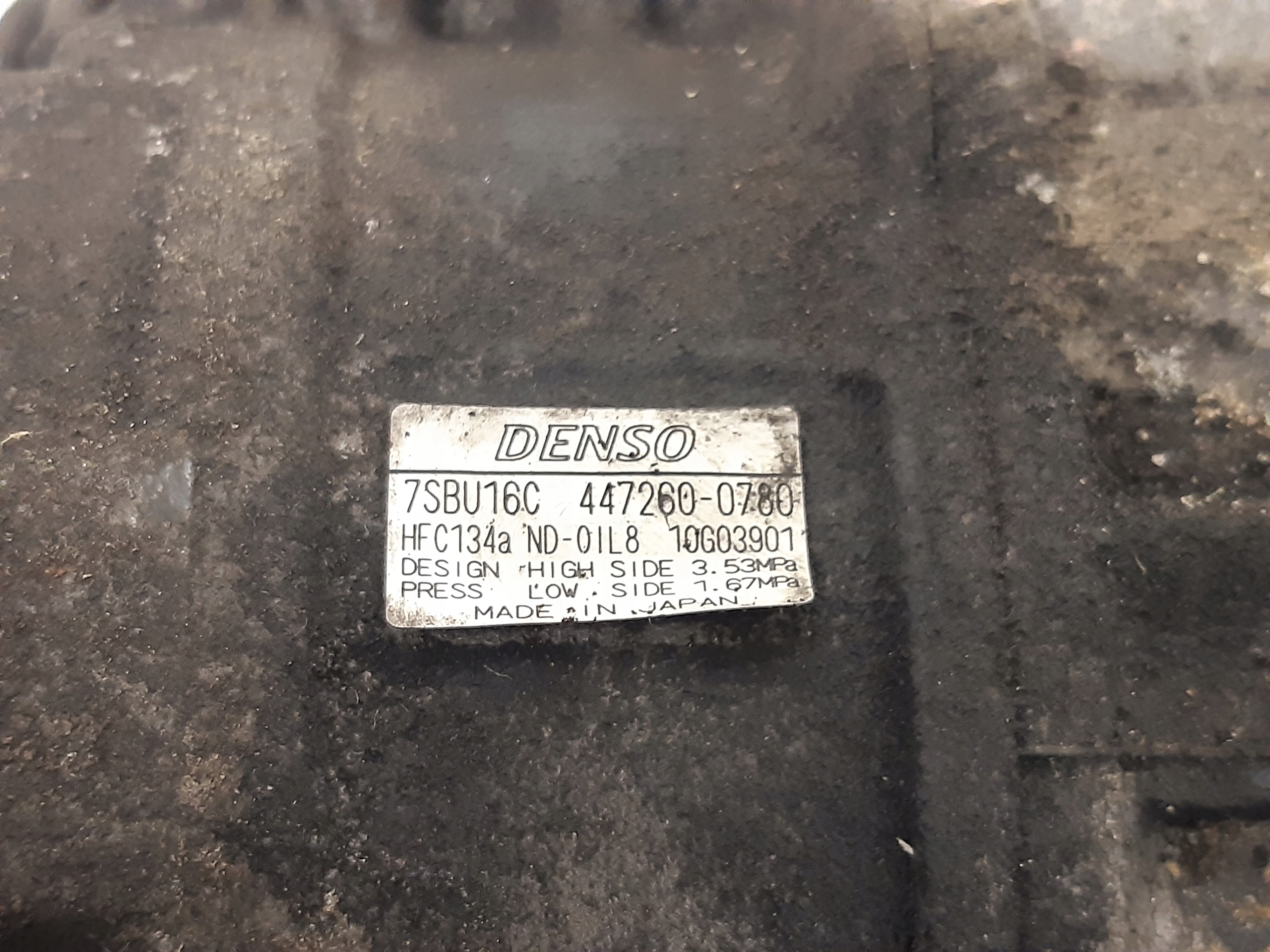 Klimakompressor klimaanlage 4472600780 BMW X3 E83