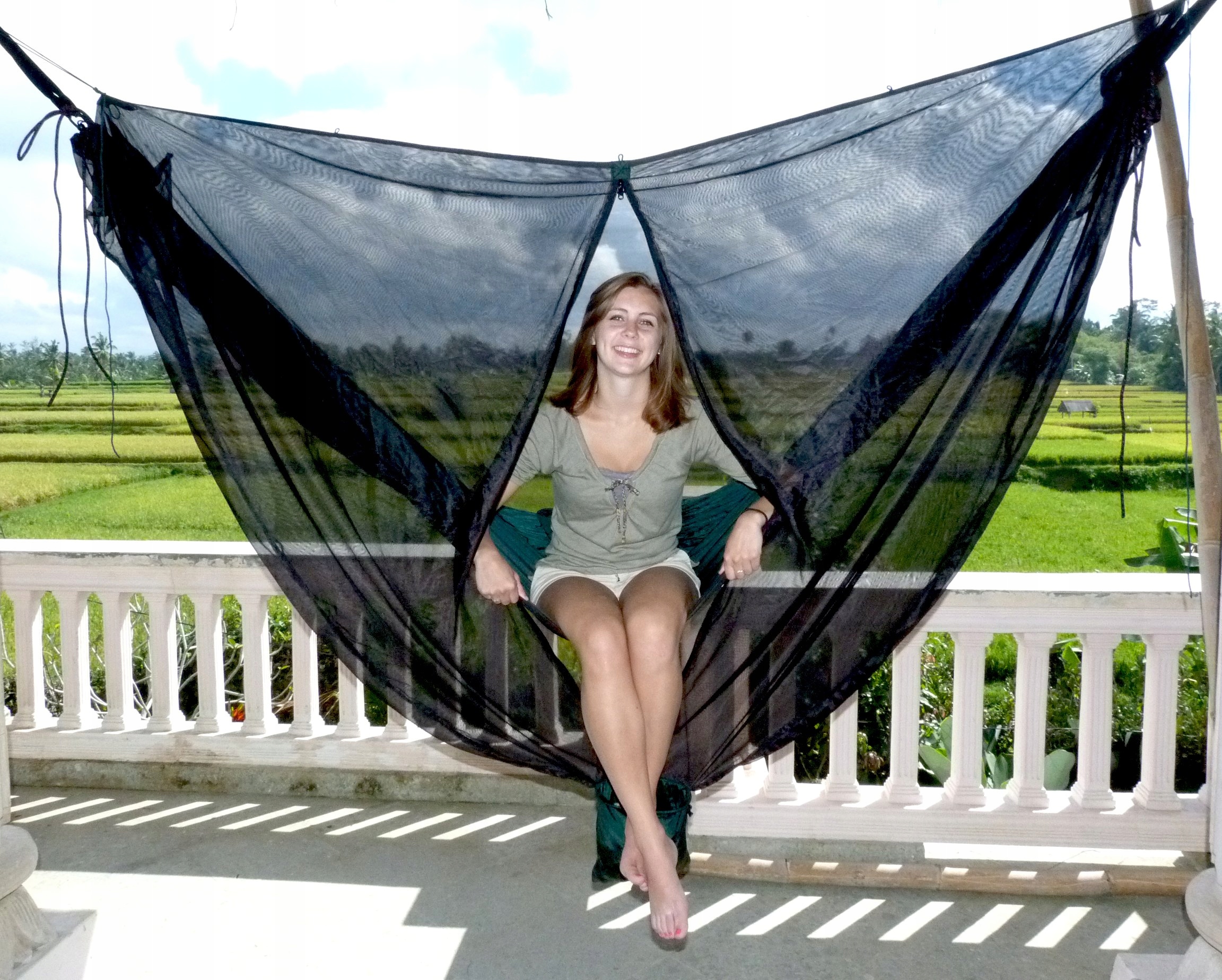 HAMMOCK BLISS Moskitiera Kokon Ochrona Przed Owady Siatka Do Hamaka — miniatura 2
