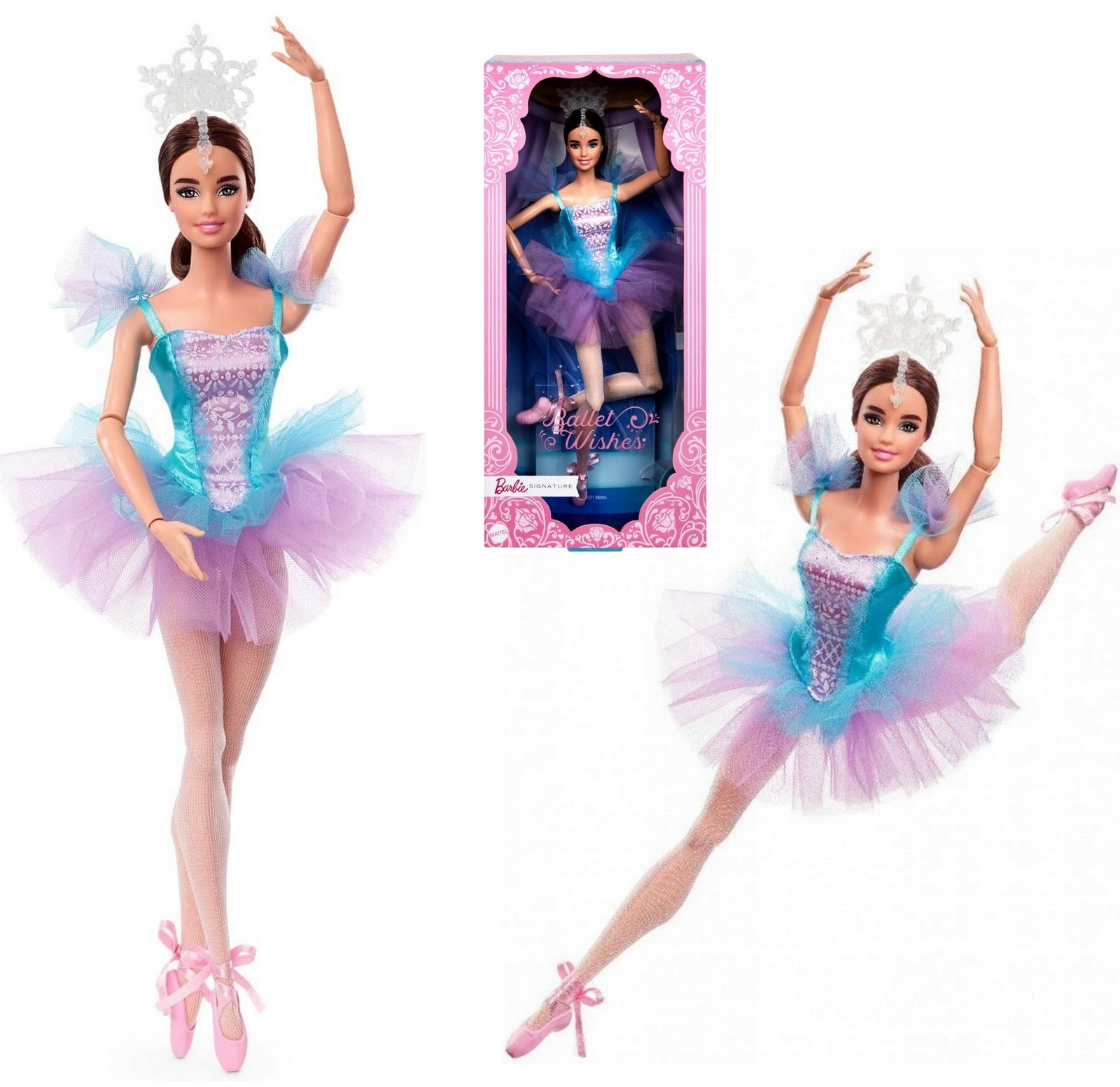Barbie Lalka Kolekcjonerska Balerina Marzenie Baletnicy Signature JCW44